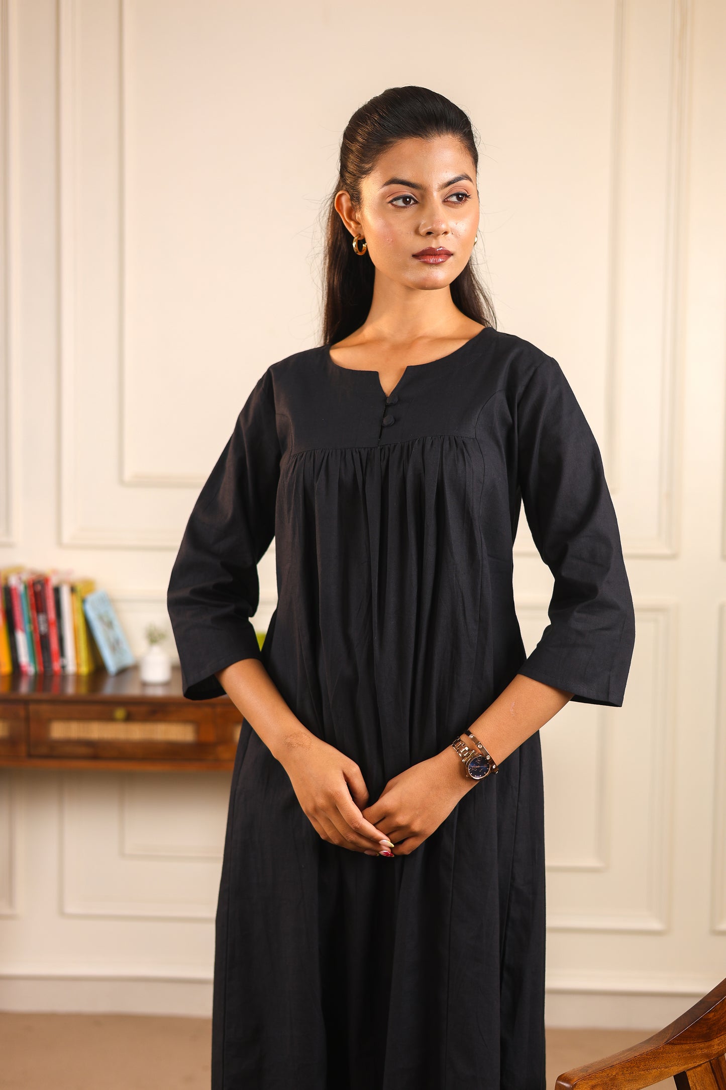 Classic Comfort: Pure Cotton Kurta Set
