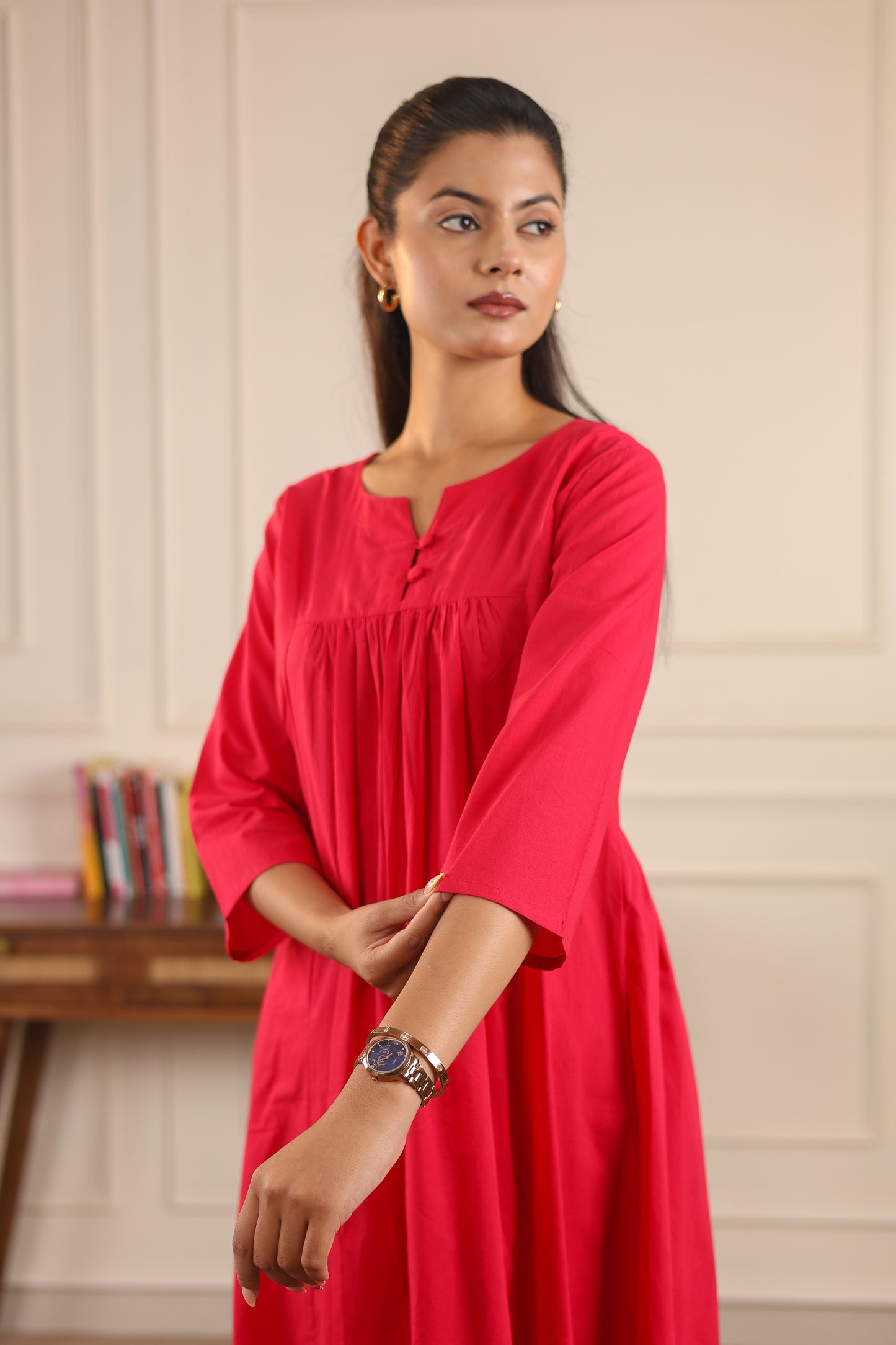 Classic Comfort: Pure Cotton Kurta Set