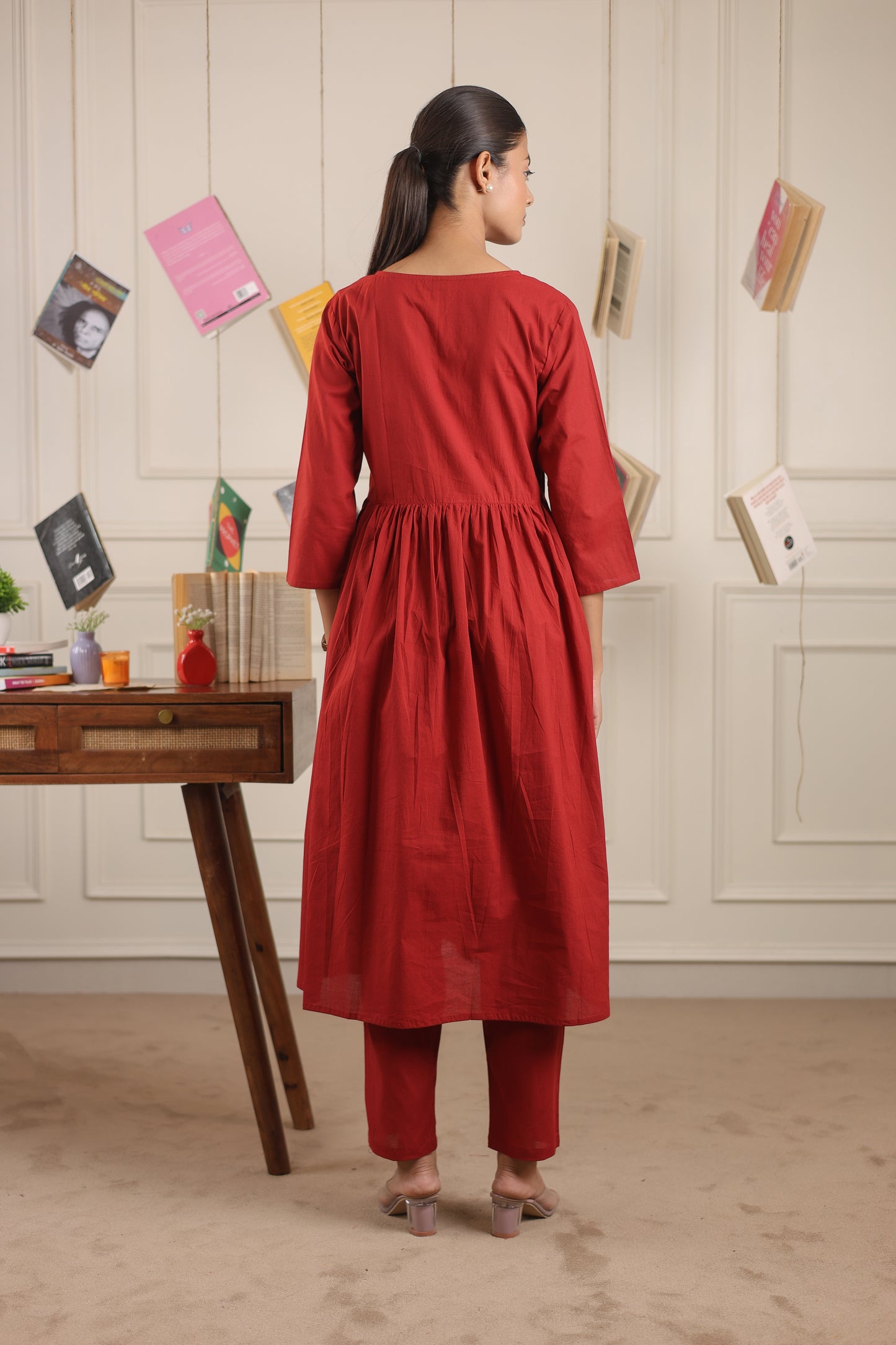 Classic Comfort: Pure Cotton Kurta Set