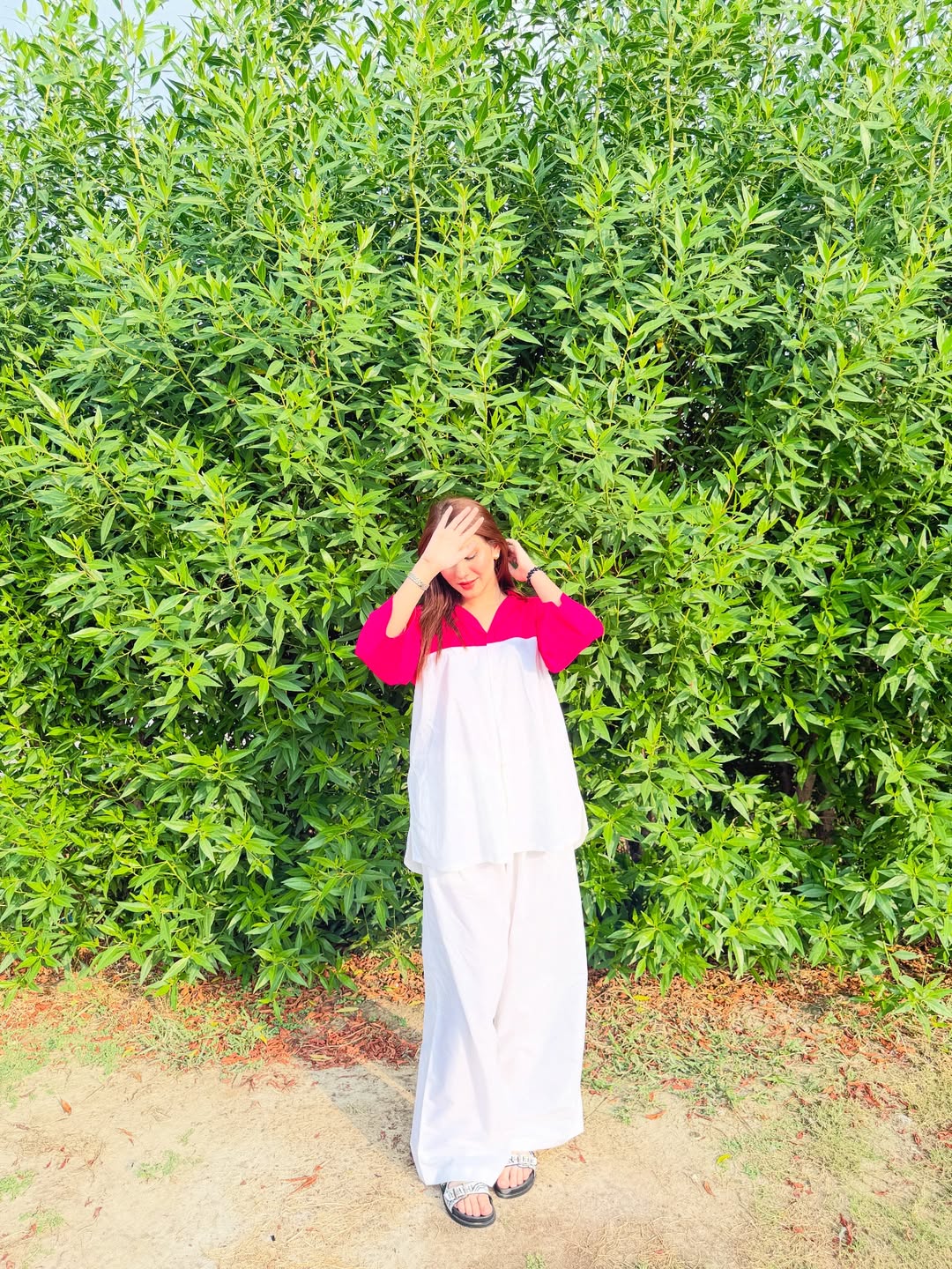 Aarohi Dual Tone Cotton Co-ord Set