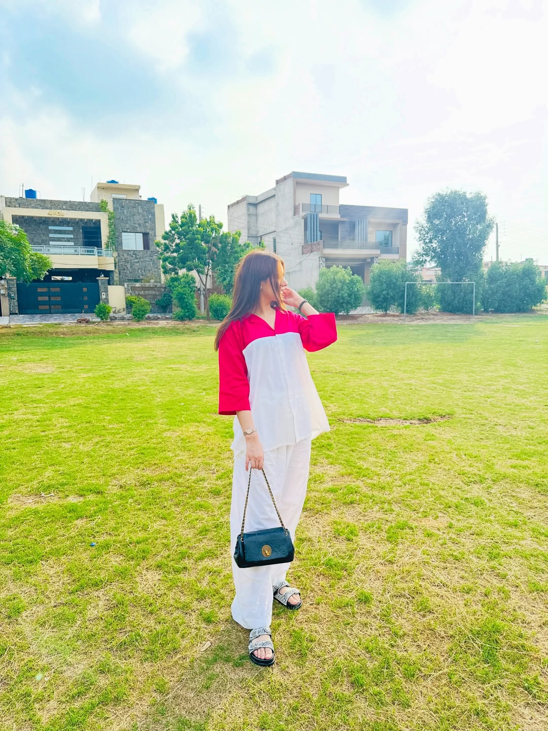 Aarohi Dual Tone Cotton Co-ord Set