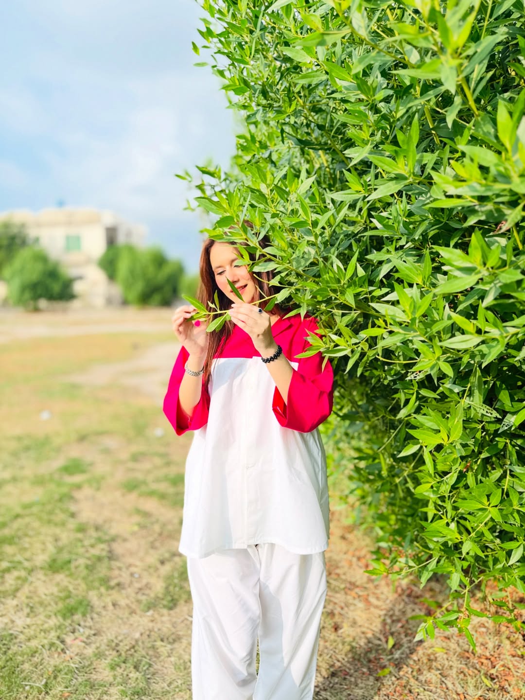 Aarohi Dual Tone Cotton Co-ord Set