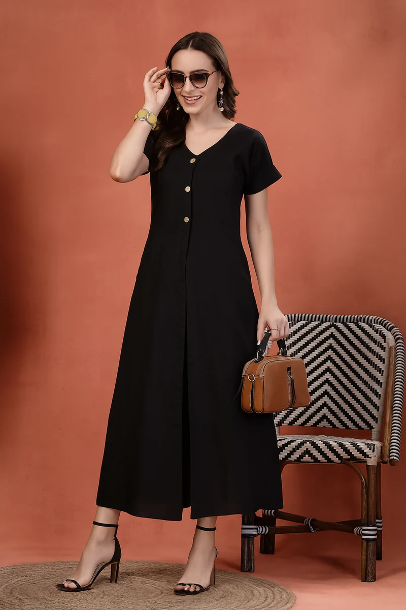 Desi Ease Co-ord Set with Modern Slits