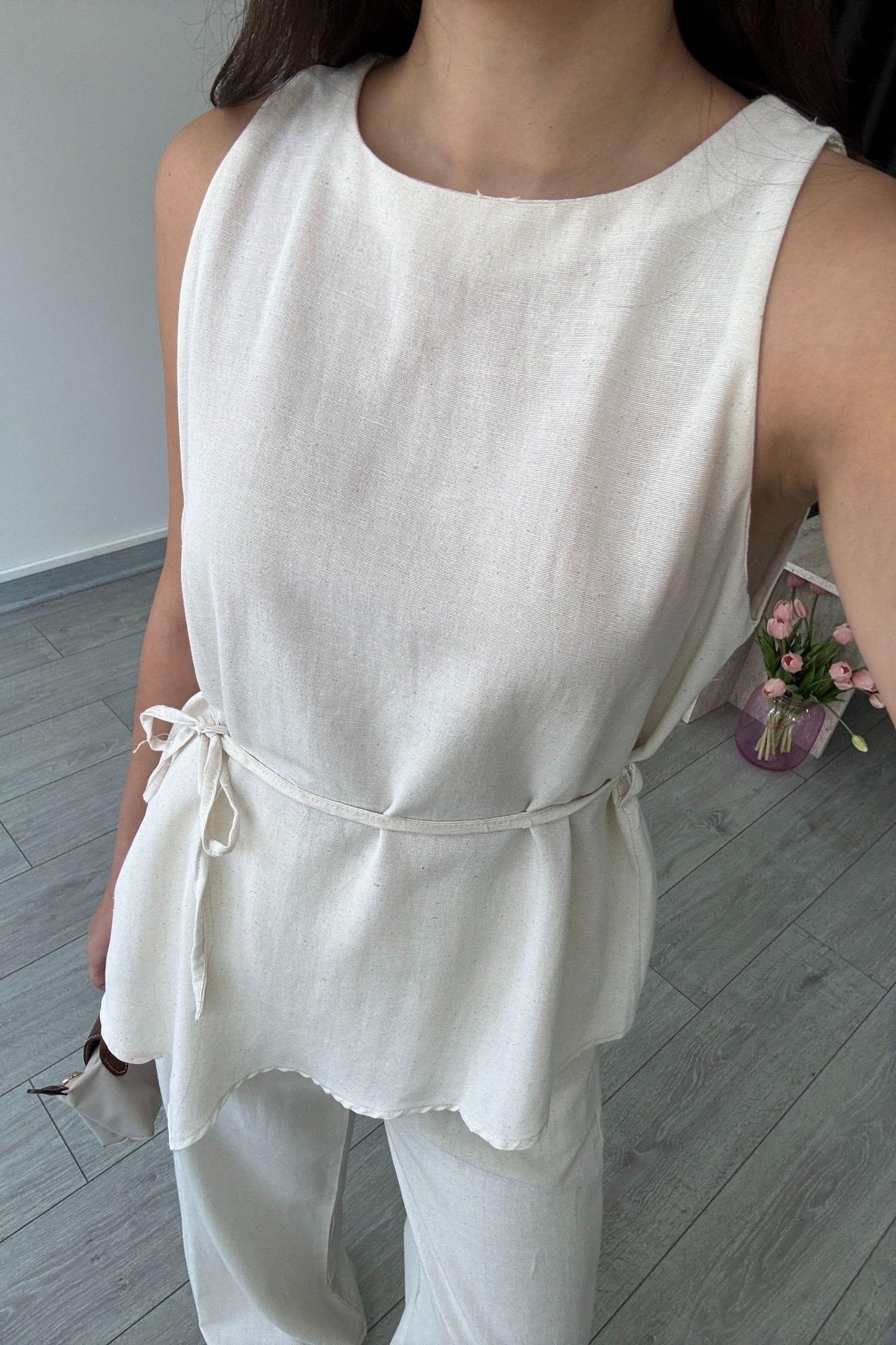 Amara Asymmetrical Top & Pant Co-ord Set