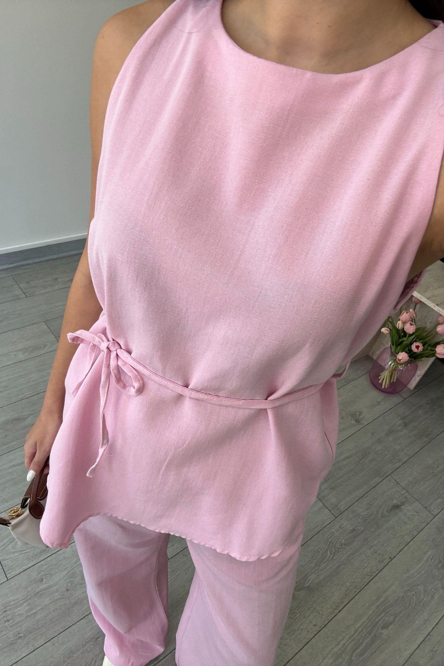 Amara Asymmetrical Top & Pant Co-ord Set