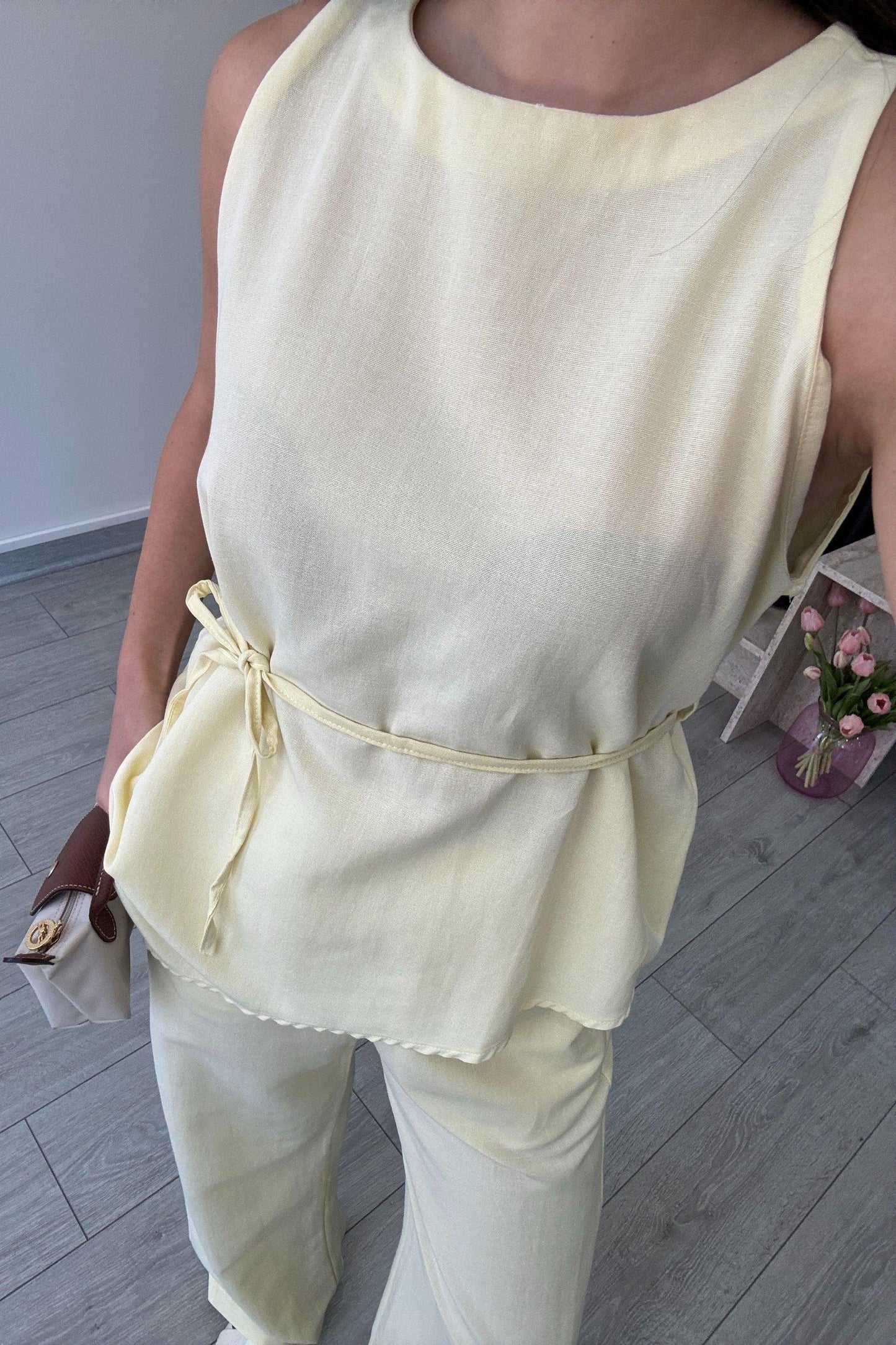 Amara Asymmetrical Top & Pant Co-ord Set