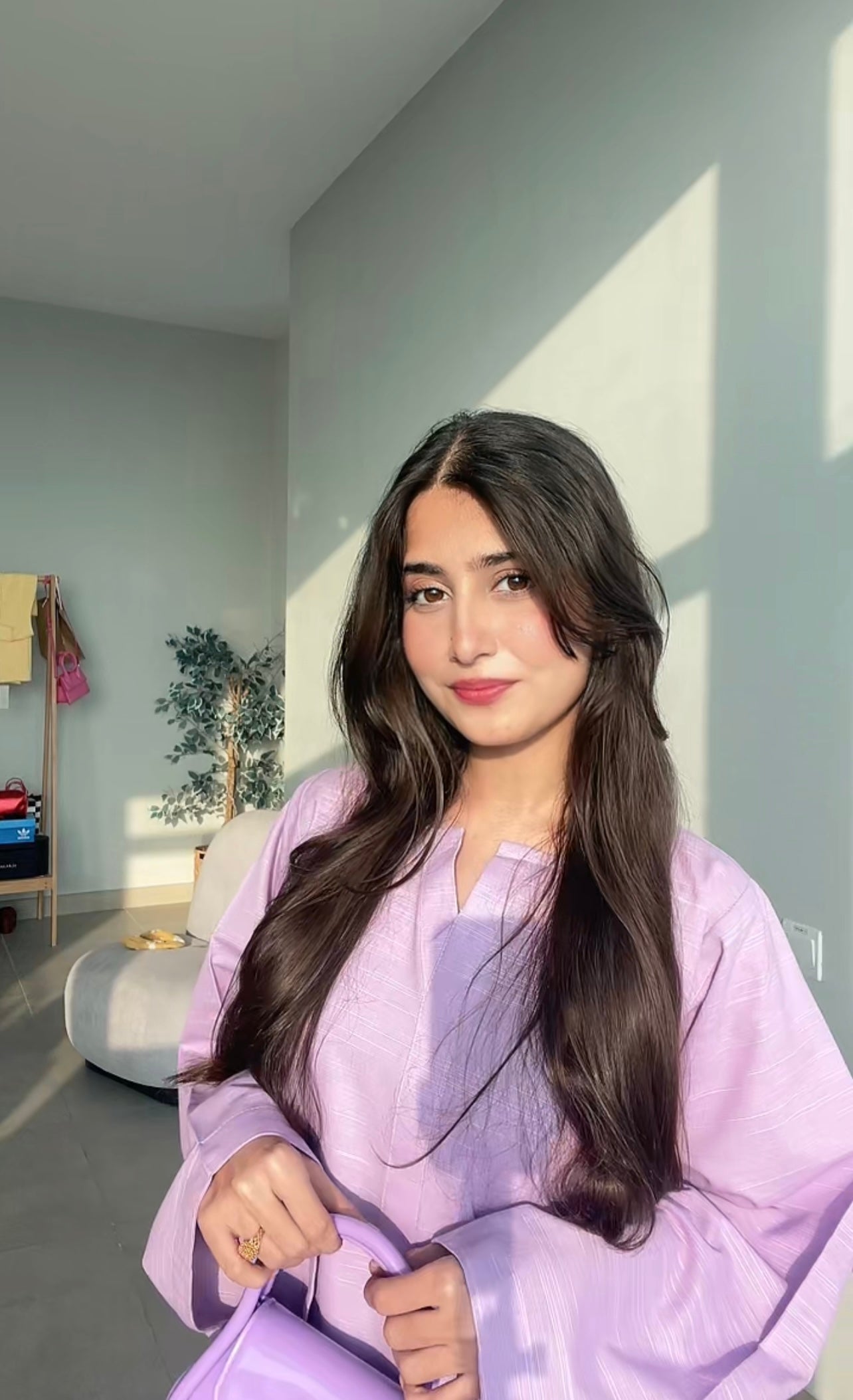 "Tarini" - Cotton Co-ord Set with Wide Sleeves